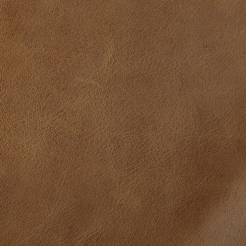 Fauteuil d'appoint Rex, Brun caramel, Orienté à gauche (vu de face)