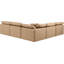 Canapé modulaire en cuir 5 pièces Hinami-94482430