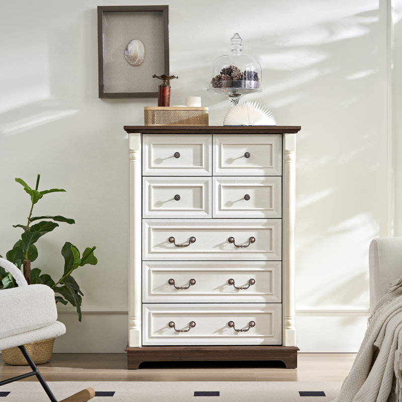 Commode 7 tiroirs pour chambre à coucher