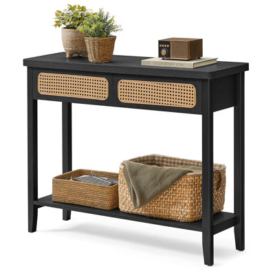 39.4" Console Table With 2 Drawers