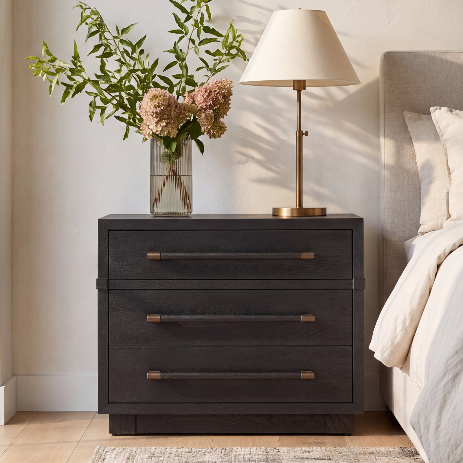 3-Drawer Nightstand