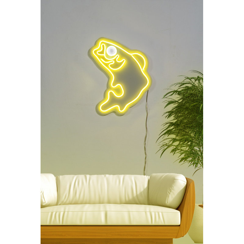 Bande lumineuse néon flexible à DEL, étanche IP67, 13 x 15,4 pouces | Fonctionnement 12V DC, modèle en mousse de PVC | Écoénergétique, 36 W maximum | Parfait pour la décoration intérieure, les fêtes et les projets d'éclairage - installation facile