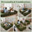 Boneless 105" 2 - Piece Upholstery Compression Sofa with 3 Seats, Corduroy Sectional Couch, No Assembly Required-122842006-121580366