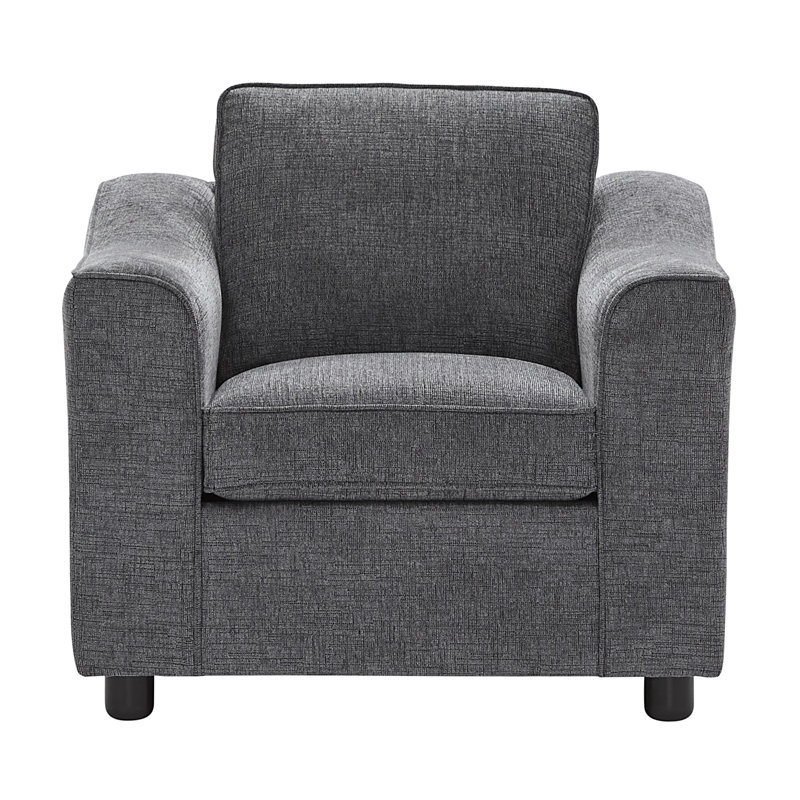 Chaise d'appoint rembourrée 38 po - Toundra Shadow, Ombre de la toundra