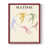 Red Single Picture Framed