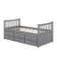 Twin Size Daybed With Drawers And Trundle-760228760