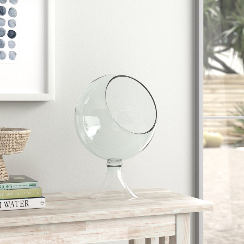 AFFICHE ROND EN VERRE