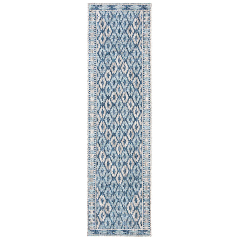 Amarien Performance Geometric Indoor/Outdoor Area Rug, Runner 2'3" x 6'7"