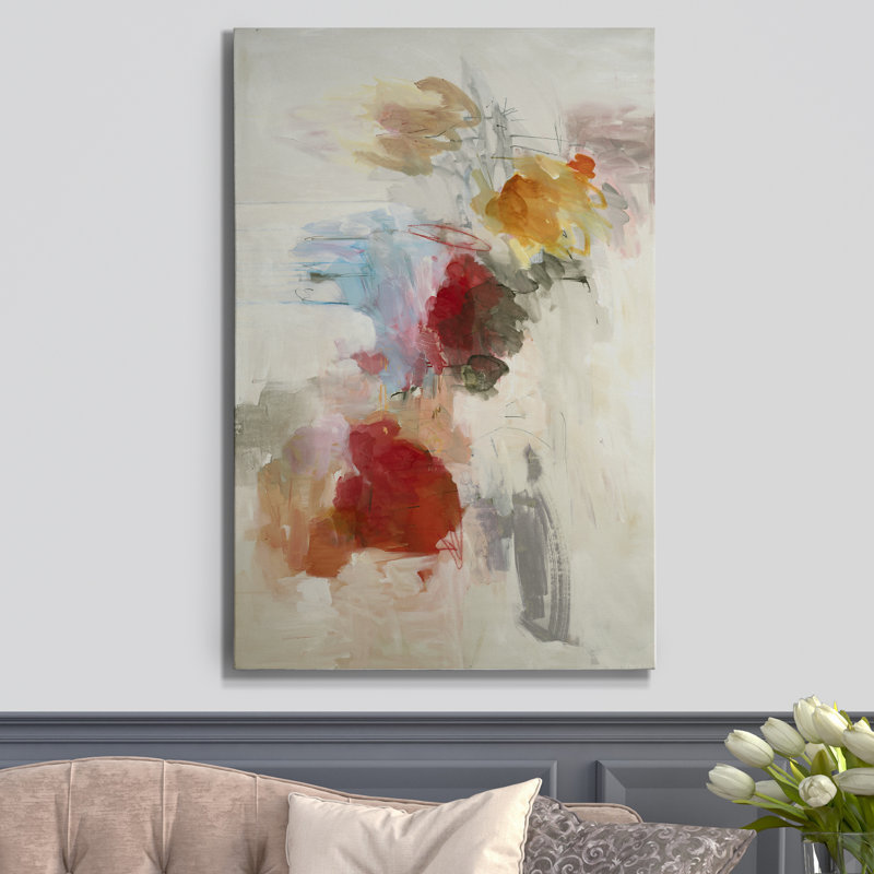 « bound no ii », peinture sur toile tendue, H 32 po x l 24 po x P 1 po
