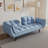 57 inch sofa Soft two armrests throw pillow pillow-1222370376