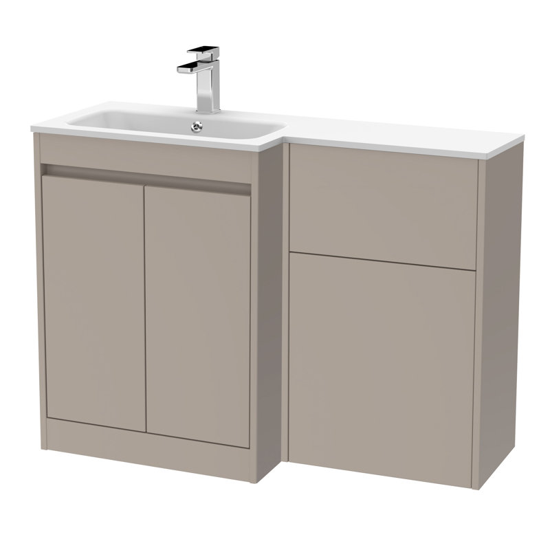 Tenslee 1110 mm Bathroom Vanity, Soft Linen