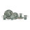 Heritage Green Italian 12-Piece Dinnerware Set