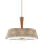 George Pendant in Aged Brass by Cortney Bishop-1824461232