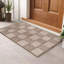 Modern Non-Slip Area Rugs – Beige – Living Room, Hallway Runner, Kitchen & Door Mat – Multiple Sizes-1923543007