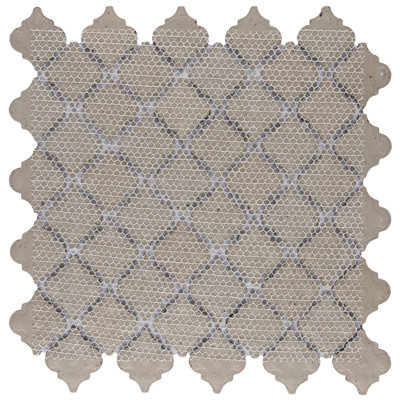 Hudson Tangier 12-3/8 " x 12-3/8 " Porcelain Mosaic Floor and Wall Tile