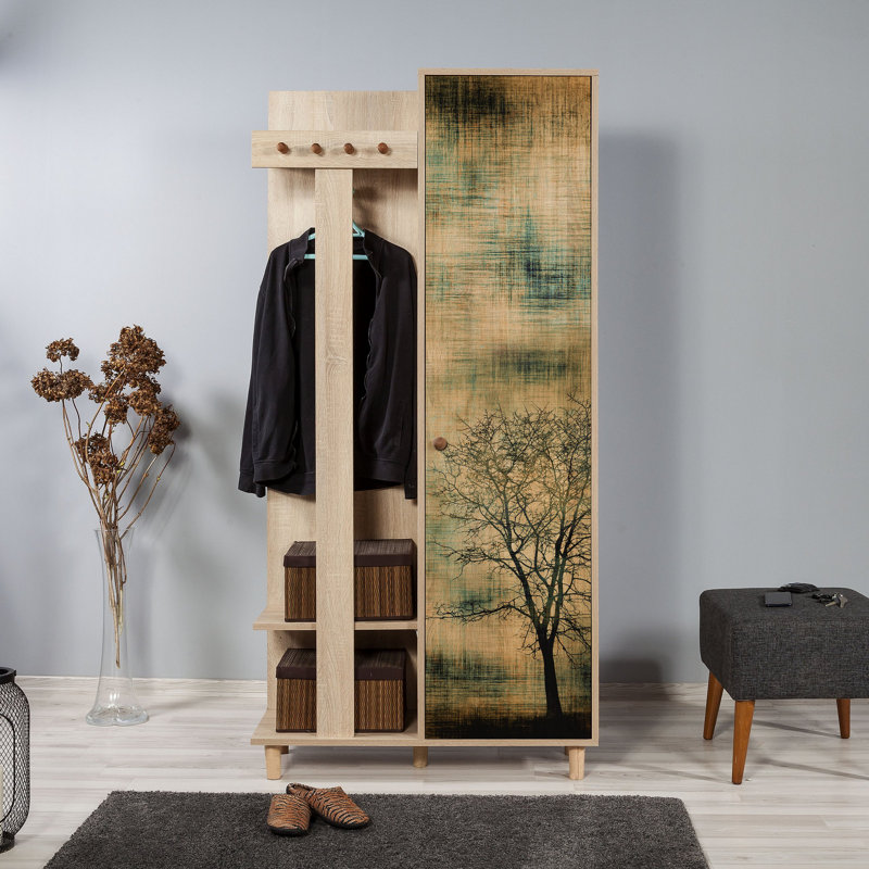 Arbre d'entrée avec rangement pour chaussures Scotia