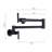 Wall Mount Folding Kitchen Pot Filler Faucet-121209992