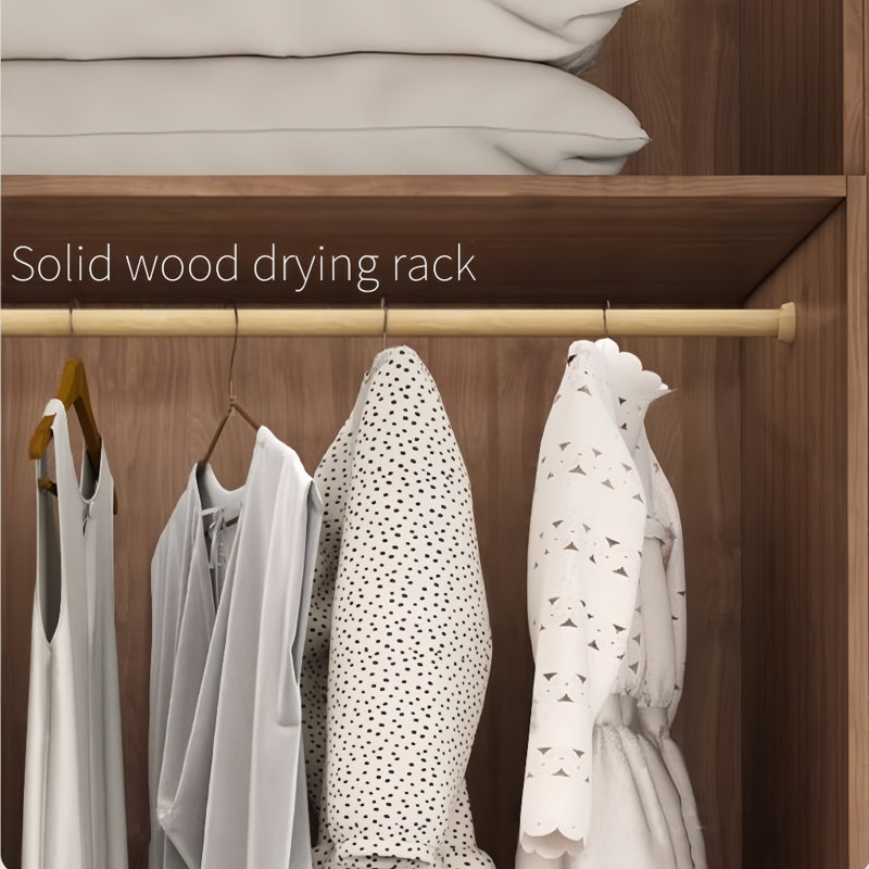 Petite garde-robe moderne et simple, H 94 po x l 63 po x P 24 po