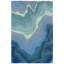 Tapis intérieur / extérieur bleu touffeté à la main Vandenbosch-22512840