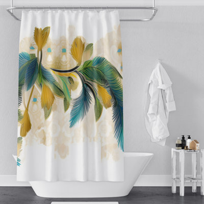 Arkadij Floral Shower Curtain