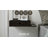 Nasair 1 - Black Solid Wood Nightstand with Drawer | Bedroom Scandinavian Furniture, Bedside Table-1301248244