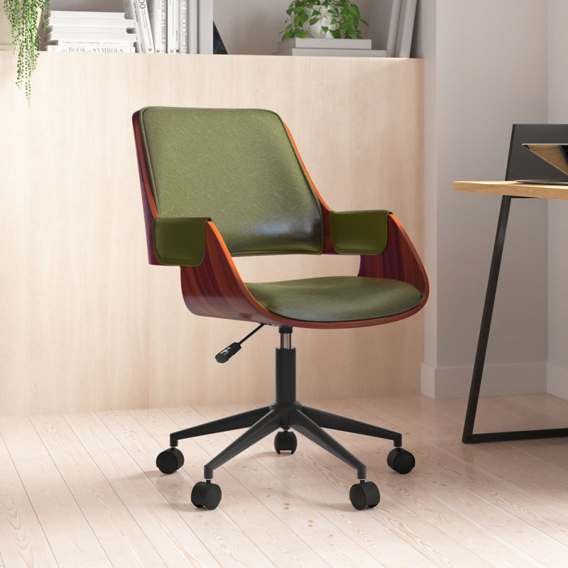 Chaise de bureau Lithonia, Vert