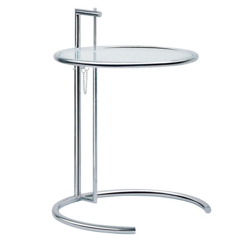 Anicet Glass Top End Table