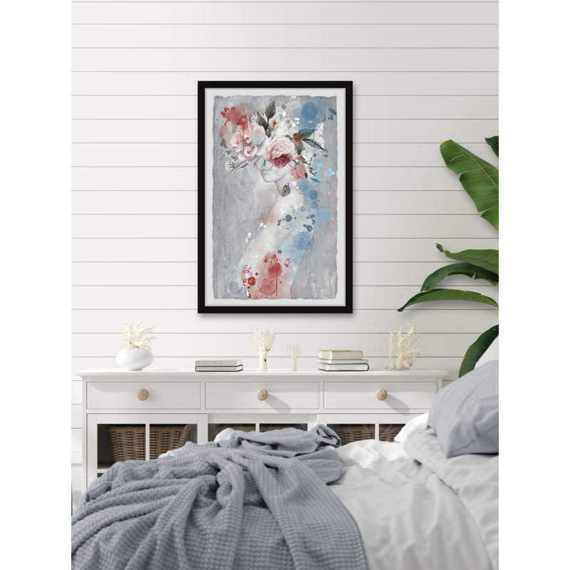 " Darling Be Daring " Painting Print, 12" H x 8" W x 1.5" D