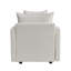 Canapé-lit en tissu d'ameublement Chenille-616061135