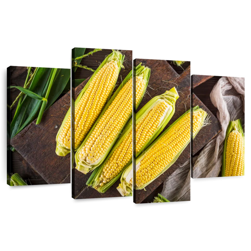 Harnek Corn Cobs, 54" H x 84" W
