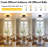 Crystal Semi Flush Mount Ceiling Light Fixture