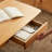 Table basse en bois massif avec rangement Karger