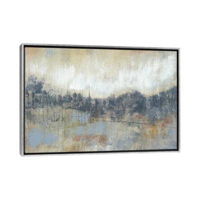 " Cool Gray Horizon I " by Jennifer Goldberger