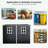 Storage shed with Floor, Two Windows and Lockable Doors-108295290