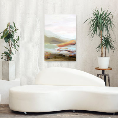 «Whispers Of A Dreamscape II Abstract Contemporary Landscape Nature», art mural