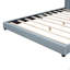 Lit plateforme tapissier grand et simple TG, lit mère et enfant, similicuir-2082380980