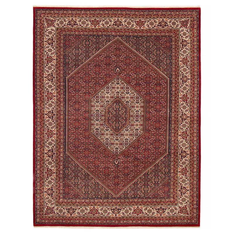 Tapis rouge Bijar 8 pi 0 po x 10 pi 7 po