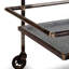 Chariot-bar 30 po x 17,1 po x 34,6 po Percy