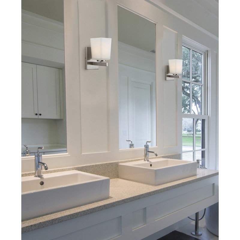 Dimmable Vanity Light, Brushed Nickel