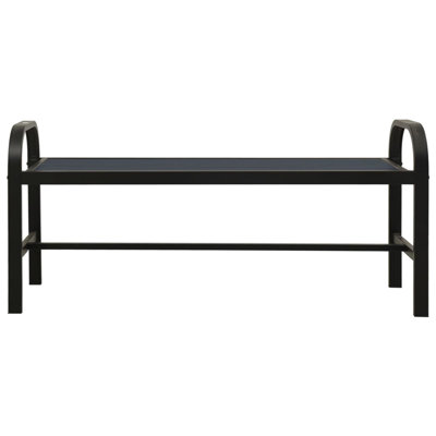 Steel Garden Bench