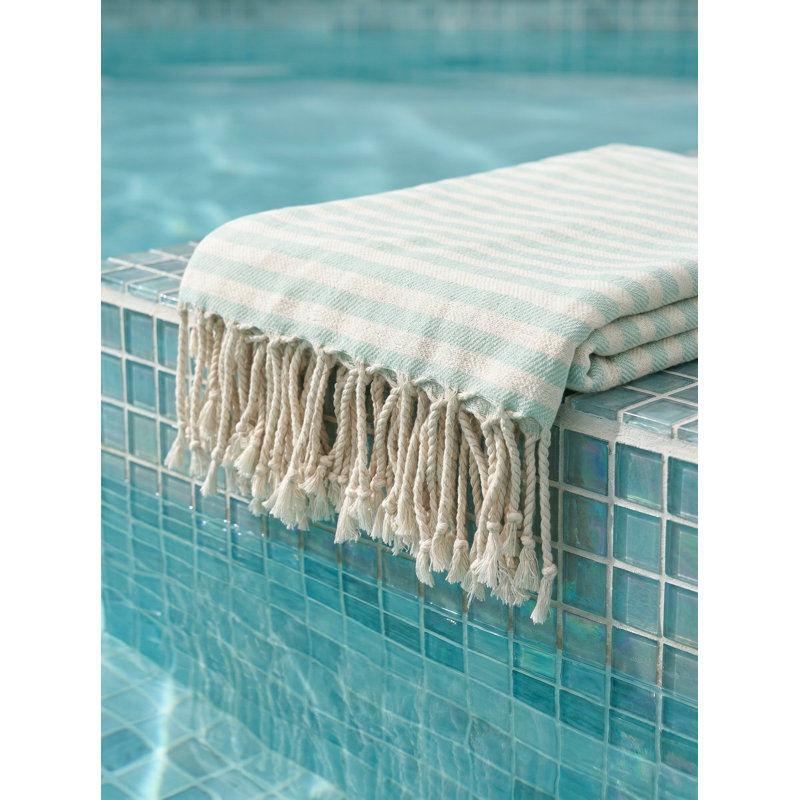 Towel, Aqua