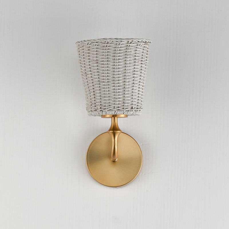 Baja-Wall Sconce, Natural Aged Brass