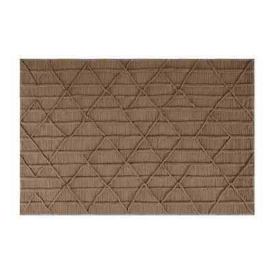 Tapis brun intérieur et extérieur Trellis
