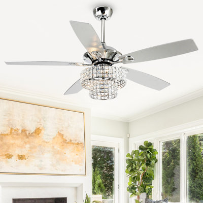 Mcmann 52'' Ceiling Fan with Light Kit