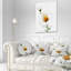Aquarelle de camomille dessinés à la main - coussin décoratif imprimé floral-29893740-89812901