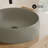 Lisse 14.5" Concrete Round Vessel Sink-112453217