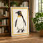 Emperor Penguin Modern - Wrapped Canvas-666173144-666173141