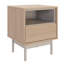 45cm W Manufactured Wood Bedside Table
