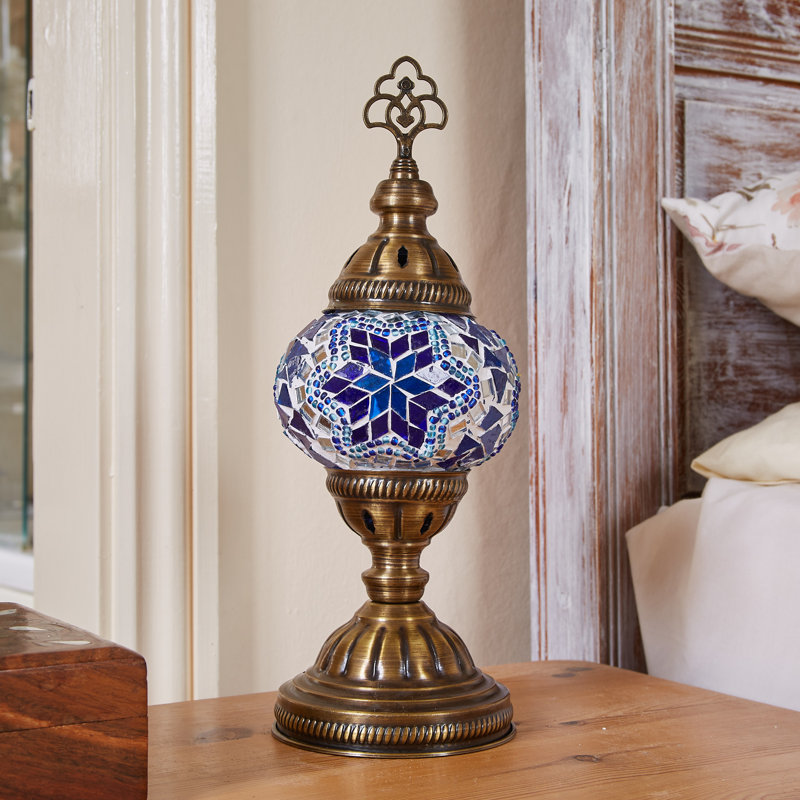 Karlie Metal Lighting Lamp, Blue