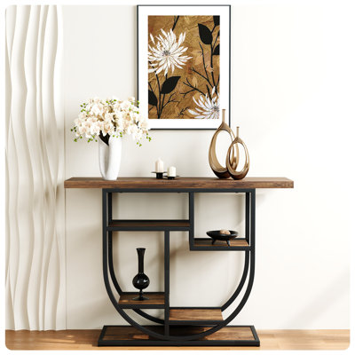 41.3"H Farmhouse Console Table For Entryway